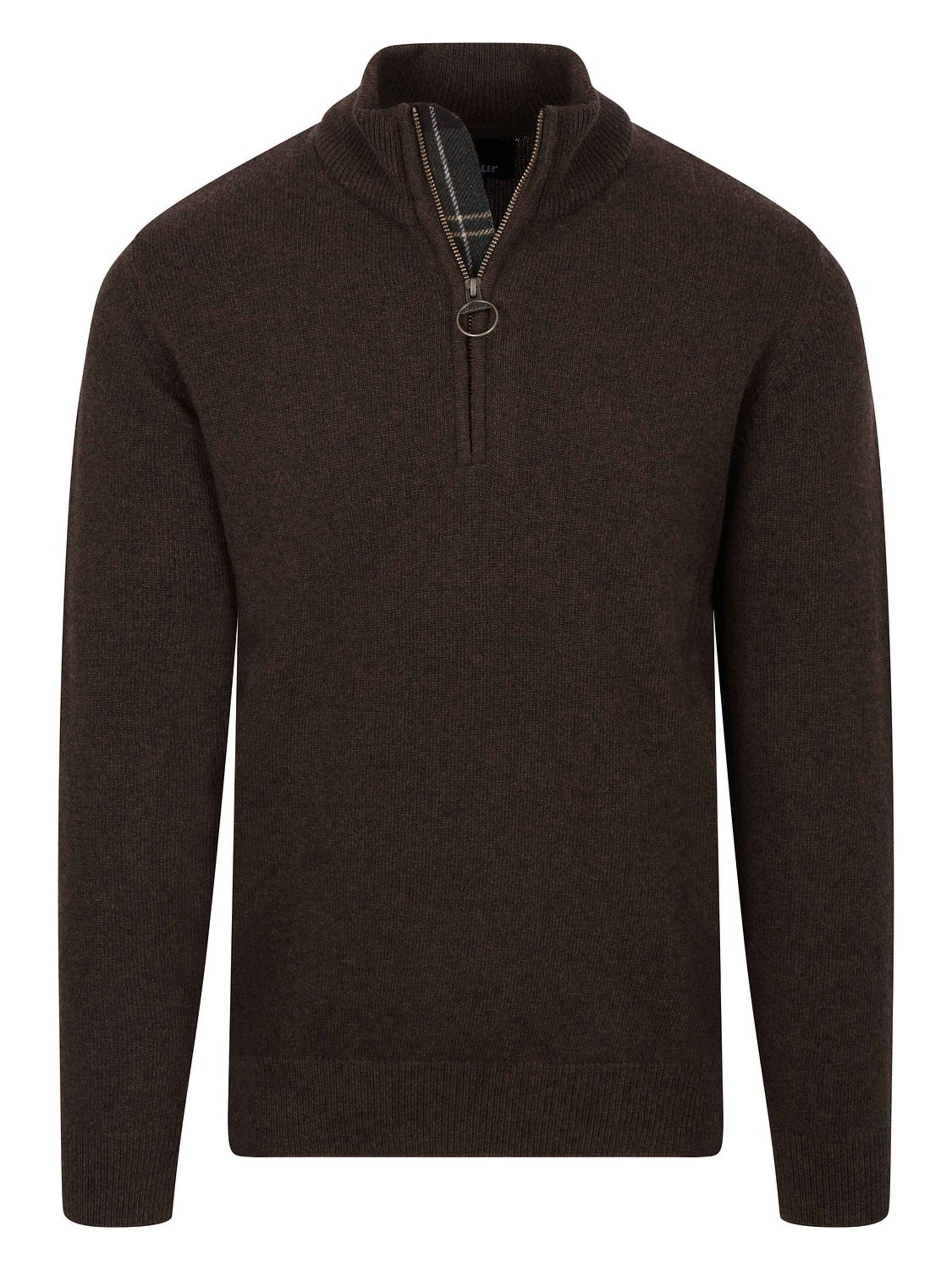 Barbour Shirt in Bruin: voorkant