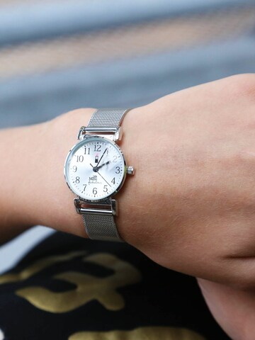 Lucardi Analog watch in Silver: front
