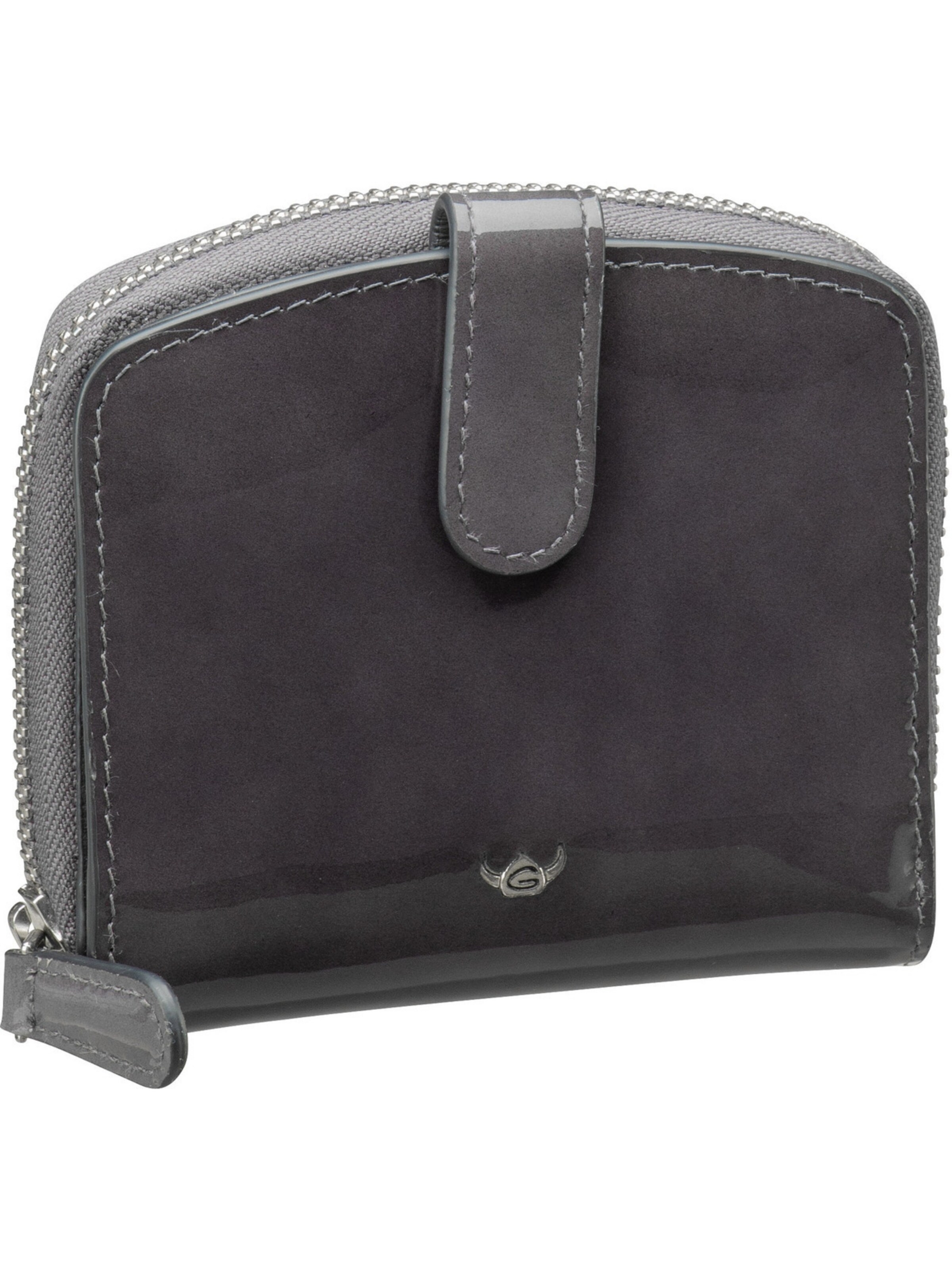 Portamonete 'Carrara' di GOLDEN HEAD in grigio: frontale