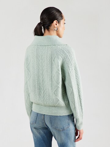 ABOUT YOU Sweter 'Elenia' w kolorze zielony