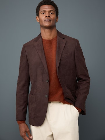 Next Regular Fit Sakko in Braun: Vorderseite