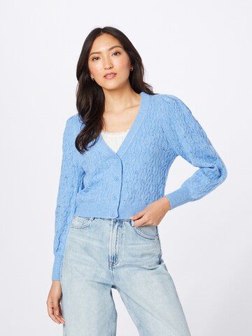 Cardigan 'Fia Katia' ONLY en bleu : devant