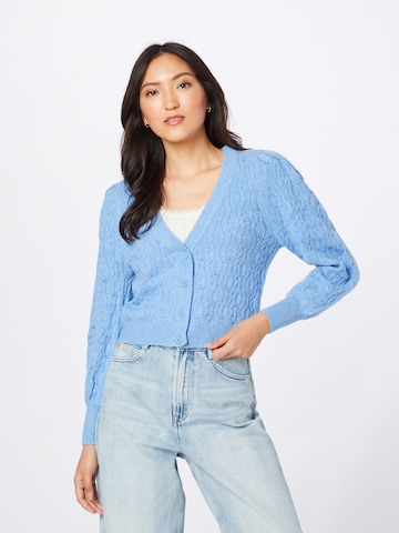 ONLY Knit Cardigan 'Fia Katia' in Blue: front