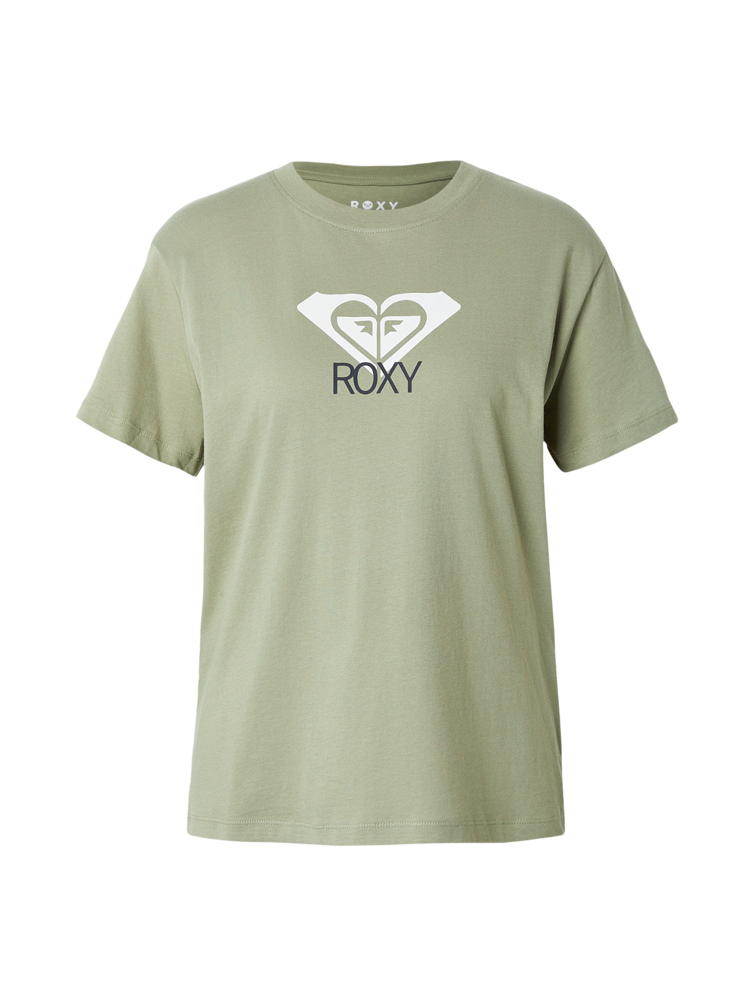 ROXY Funktionsshirt 'Ocean Road Art' in Grün: Vorderseite