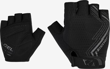 ZIENER Athletic Gloves 'CORBINIAN' in Black: front