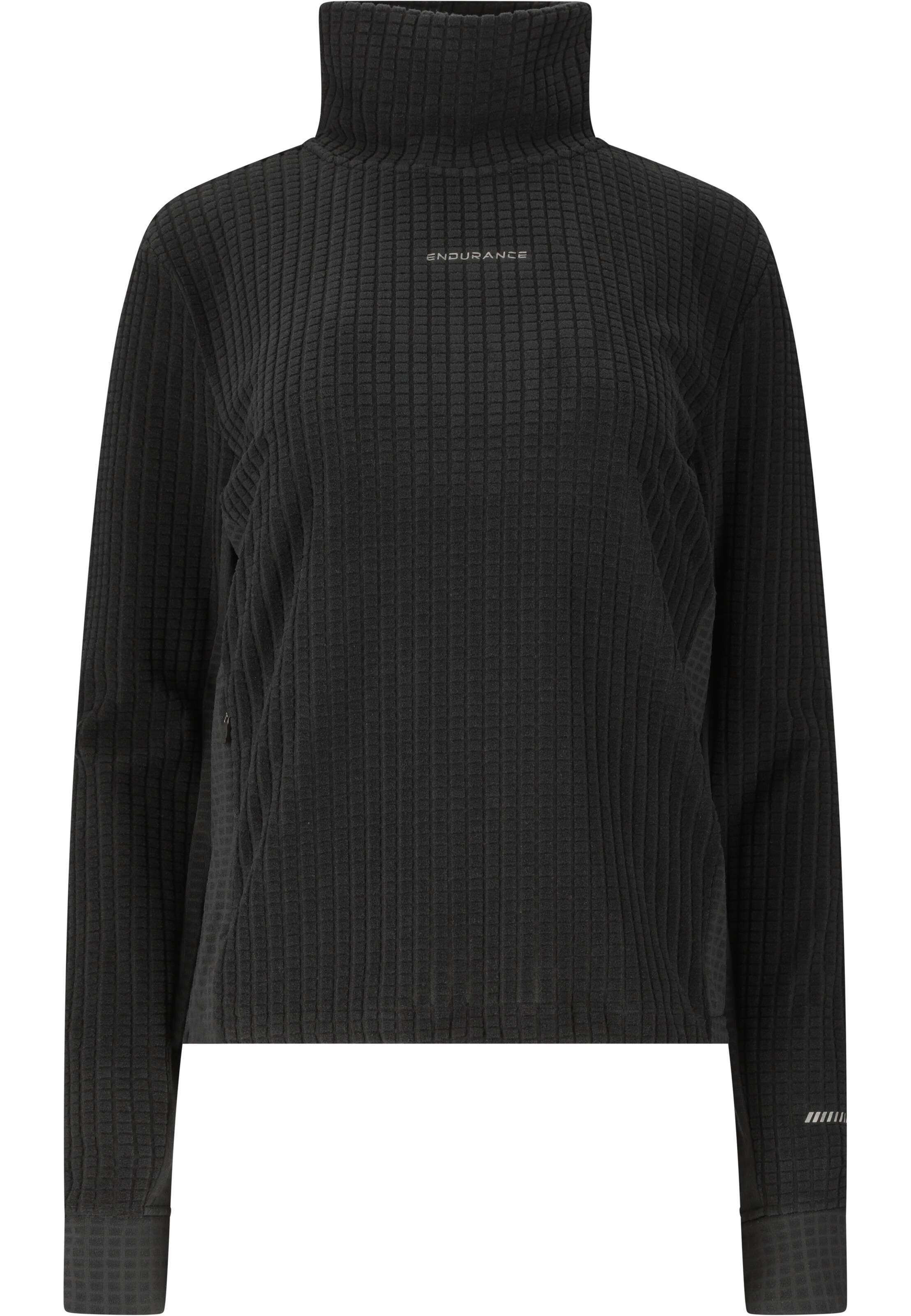 ENDURANCE Sports sweater 'Ketsana' in Black: front