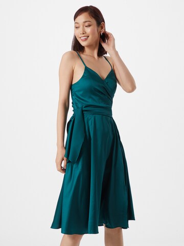 Chi Chi LondonKoktel haljina 'Cami' - plava boja: prednji dio