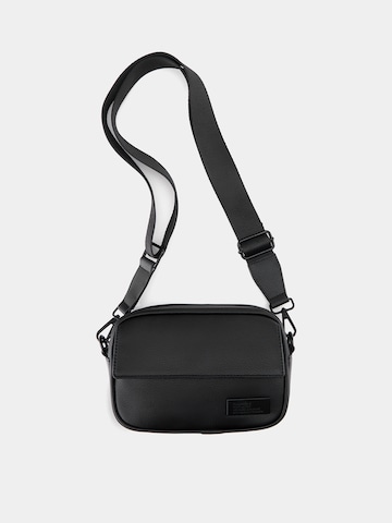 Sac à bandoulière Pull&Bear en noir