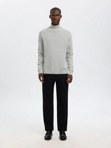 Pull-over 'SLHDANE' SELECTED en gris