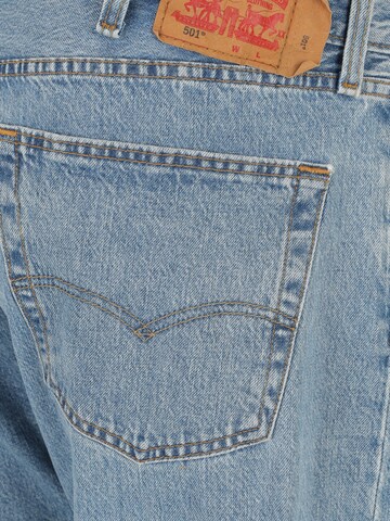 Levi's® Big & Tall Normalny krój Jeansy '501' w kolorze niebieski