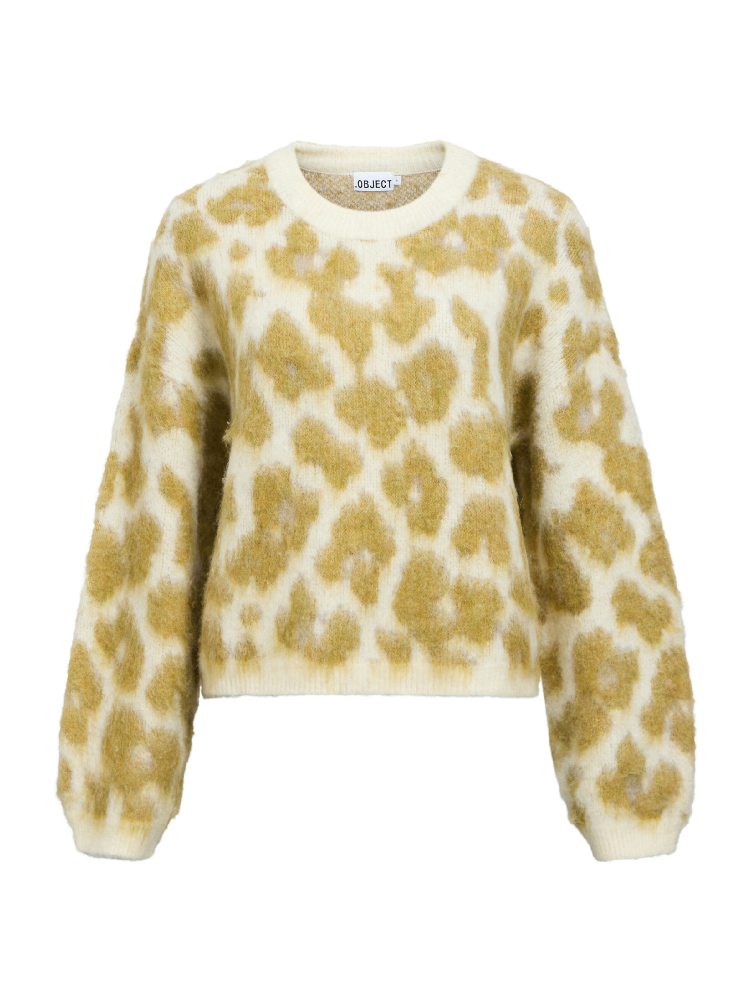 Pull-over 'OBJPIPSY' OBJECT en beige : devant