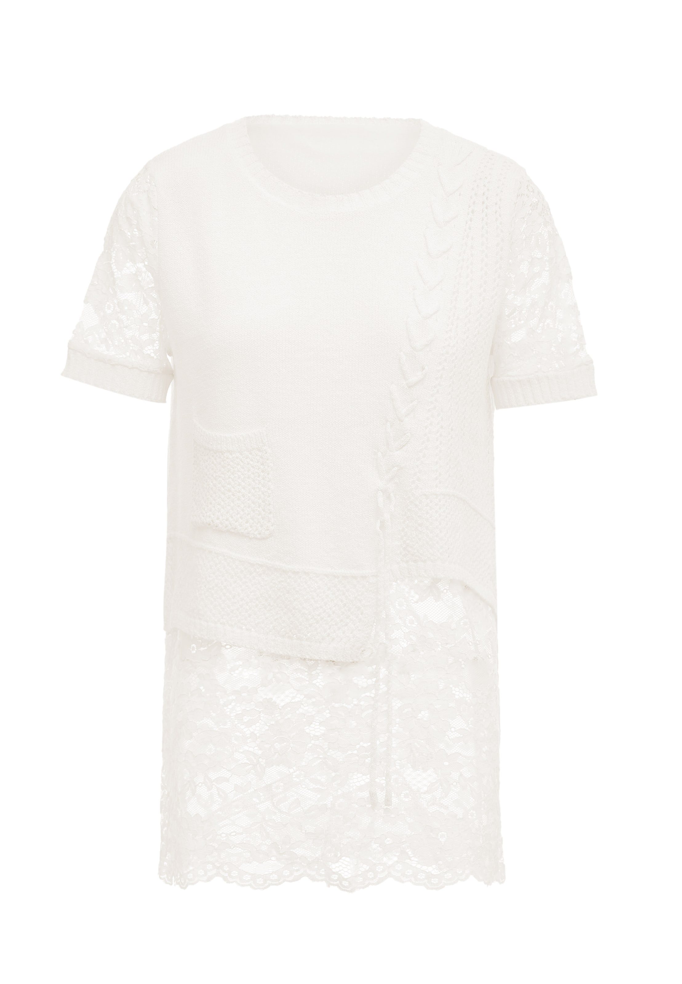 ZITHA Sweater in White: front