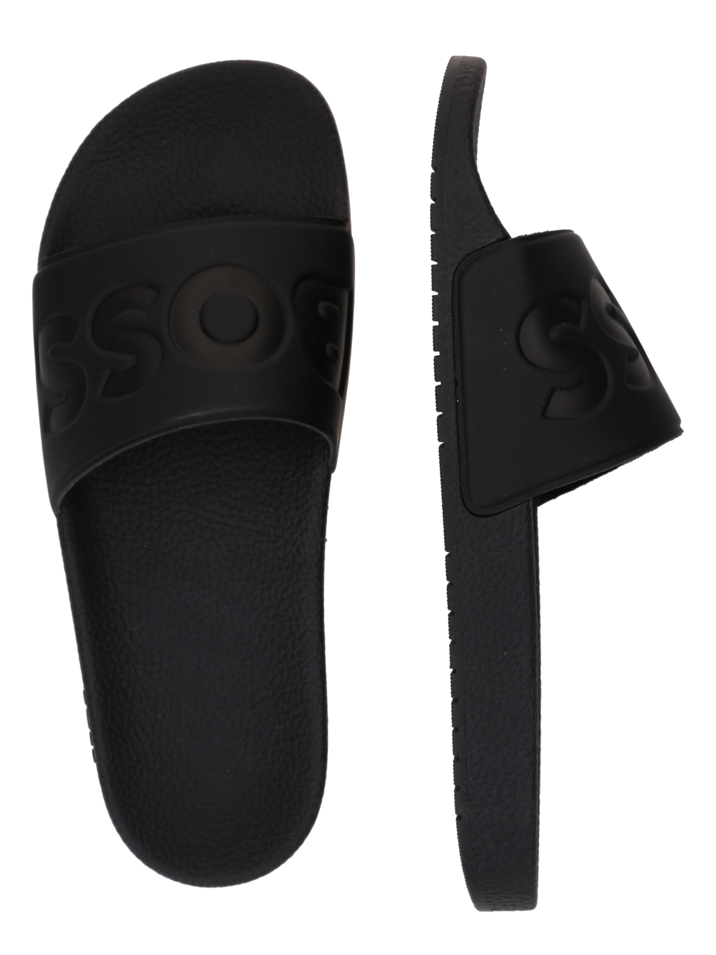 BOSS Šľapky 'Aryeh_Slid' - Čierna