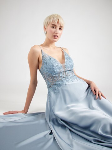 Laona Evening Dress in Blue