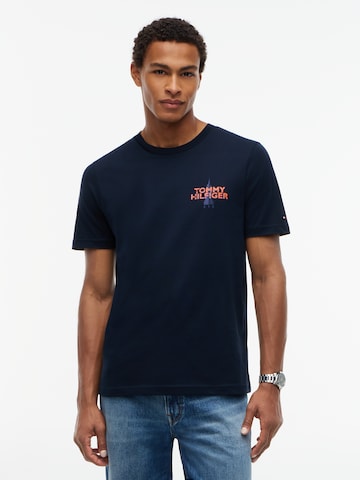 TOMMY HILFIGER Μπλουζάκι 'EMPIRE' σε μπλε: μπροστά