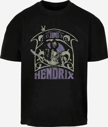 F4NT4STIC Shirt 'Jimi Hendrix' in Schwarz: predná strana