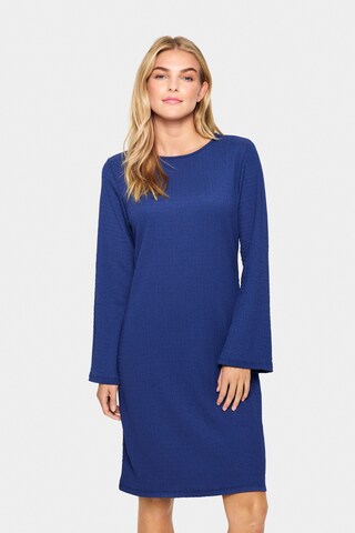 SAINT TROPEZ Kleid 'Ilyssa' in Blau: Vorderseite