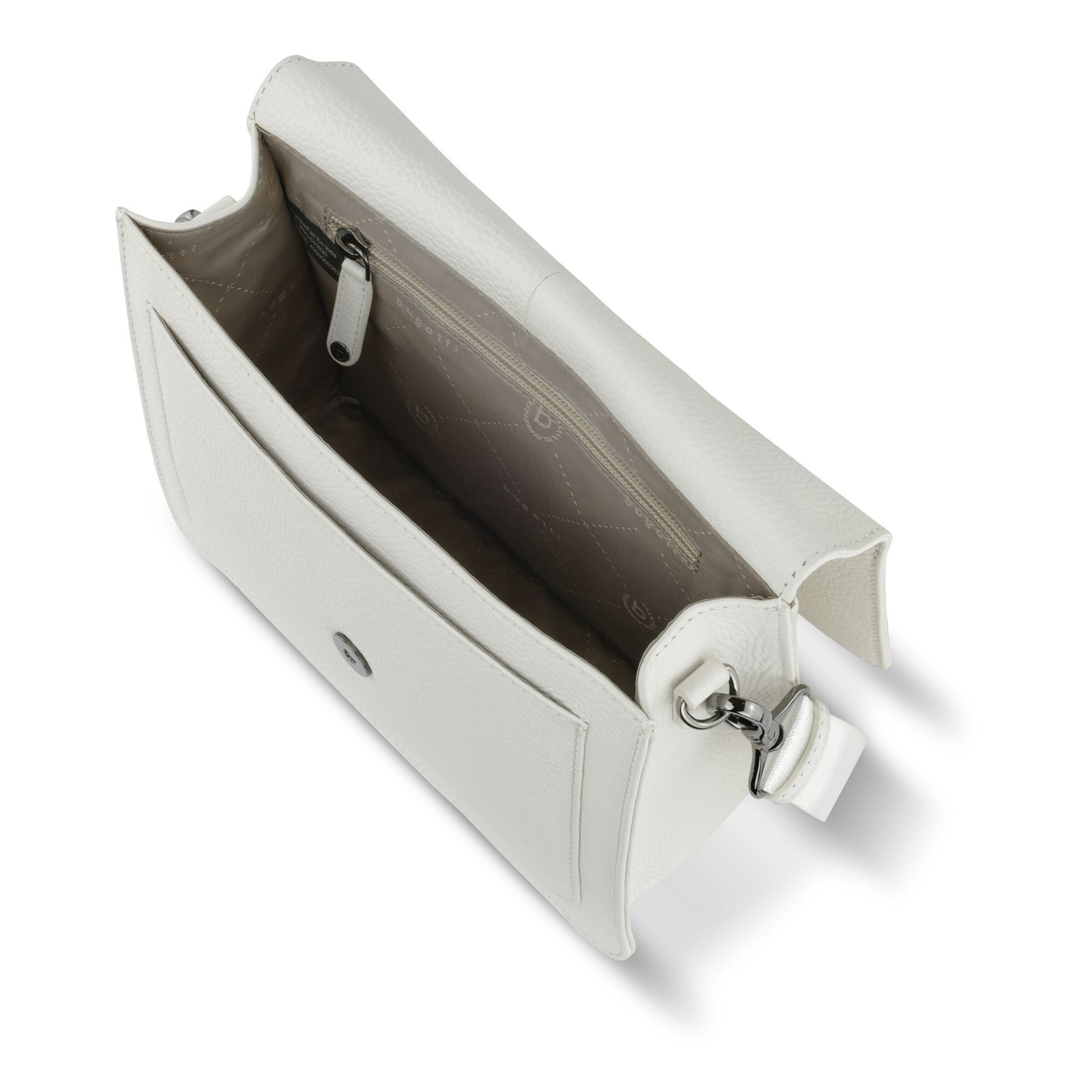 bugatti Crossbody bag 'Elsa' in White