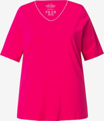 Ulla Popken Shirt in Pink: front