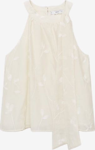 MANGO Toppi 'TANIA' värissä beige: etupuoli