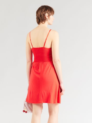 ONLY Letní šaty 'ONLHONEY' – červená