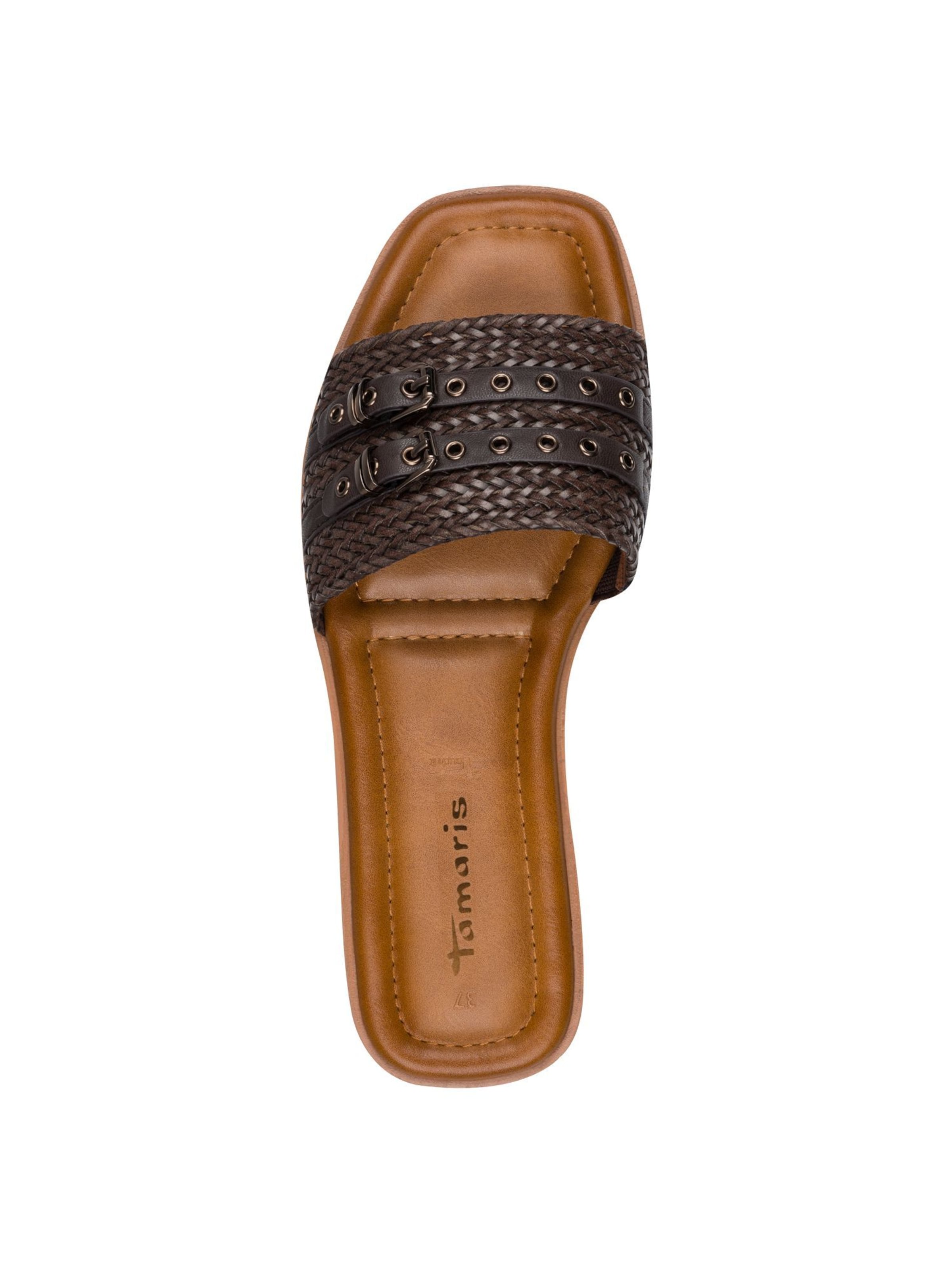 brūns Tamaris Ādas čības