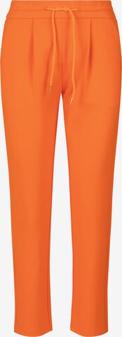 APART Slim fit Pleat-Front Pants in Orange: front