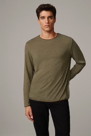 STRELLSON Shirt ' Prospect ' in Green: front