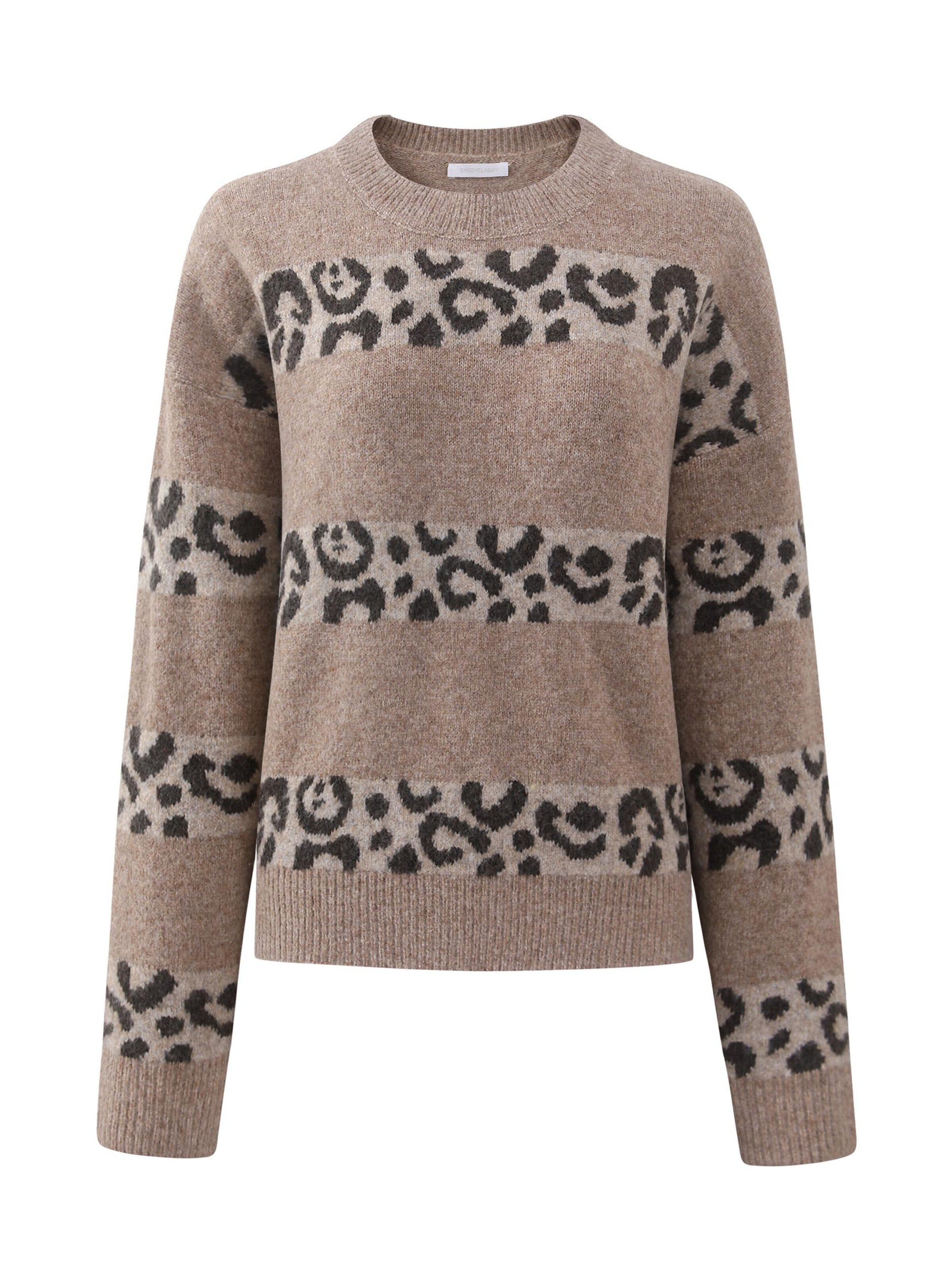 SASSYCLASSY Pullover‌‌ in Braun: Vorderseite