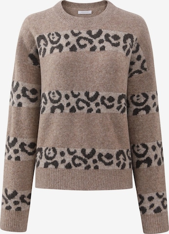 SASSYCLASSY Pullover in Braun: Vorderseite