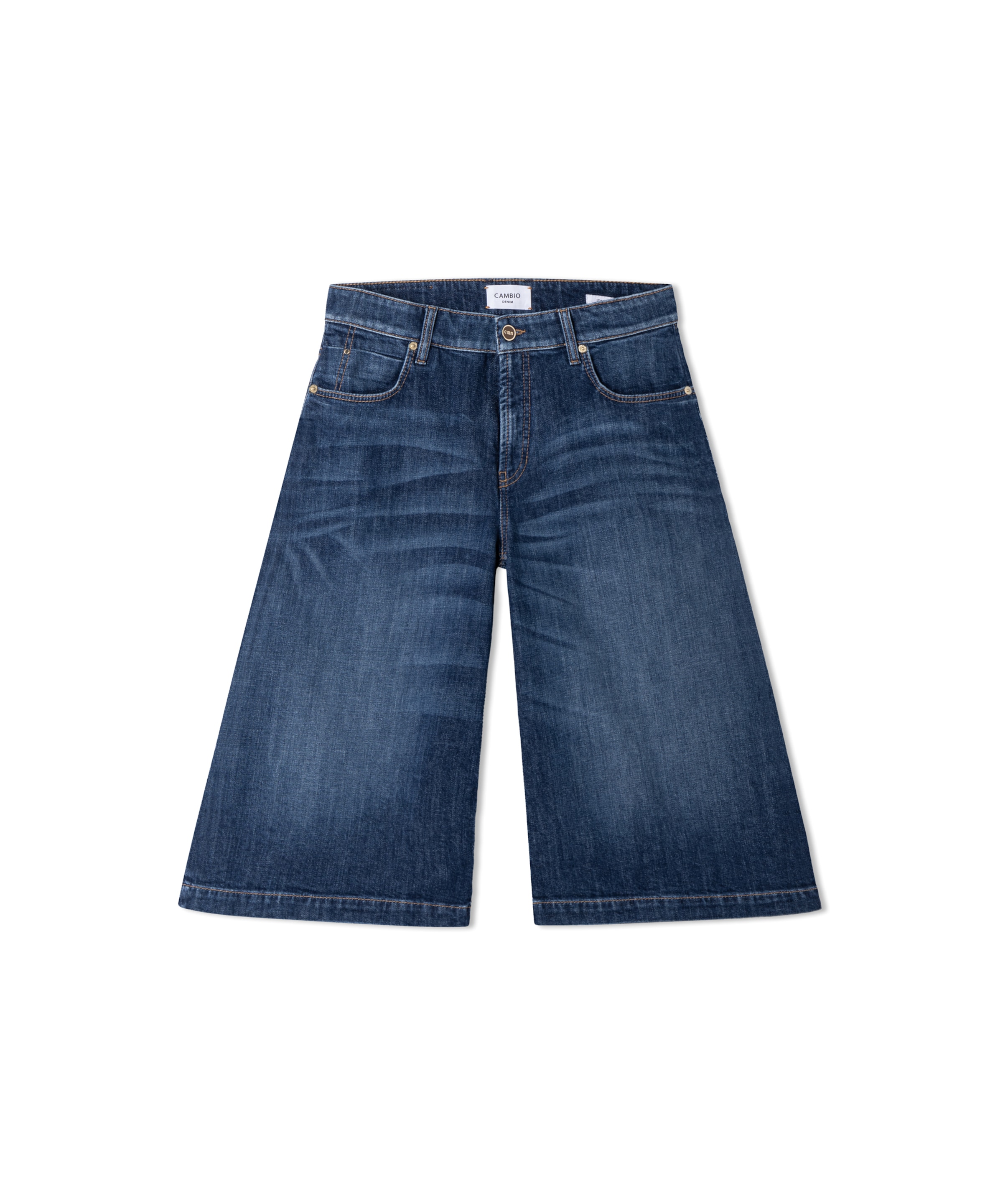 Cambio Loosefit Jeans in Blau: Vorderseite