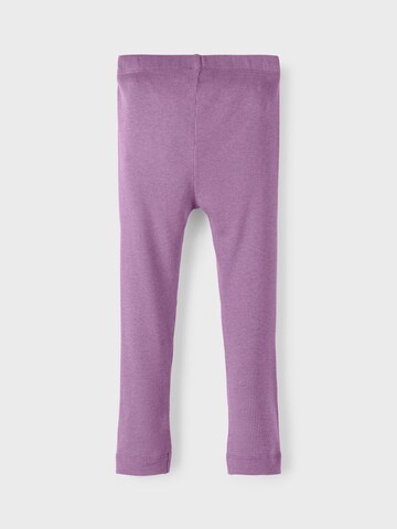 NAME IT Skinny Leggings 'Kab' i lila