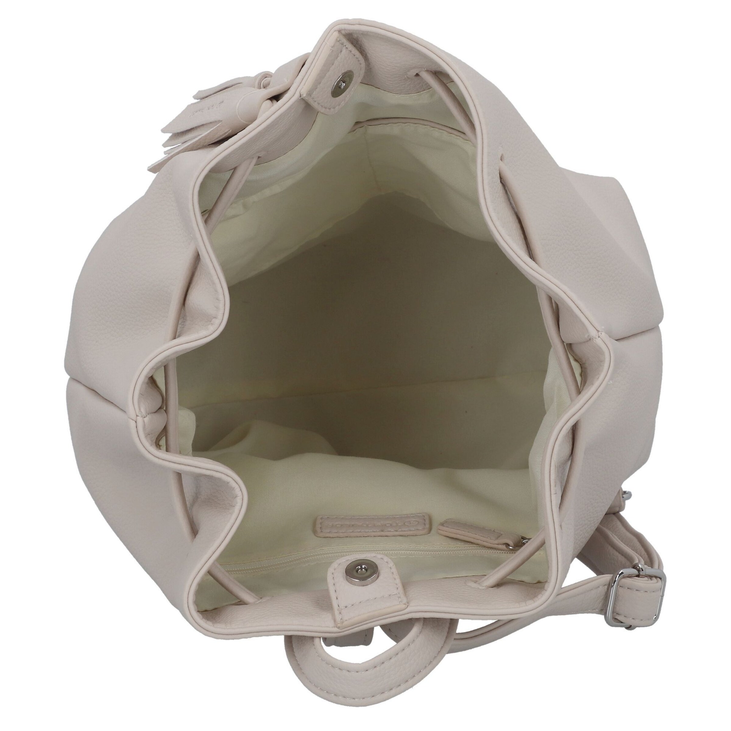 TOM TAILOR Backpack 'Camilla' in White