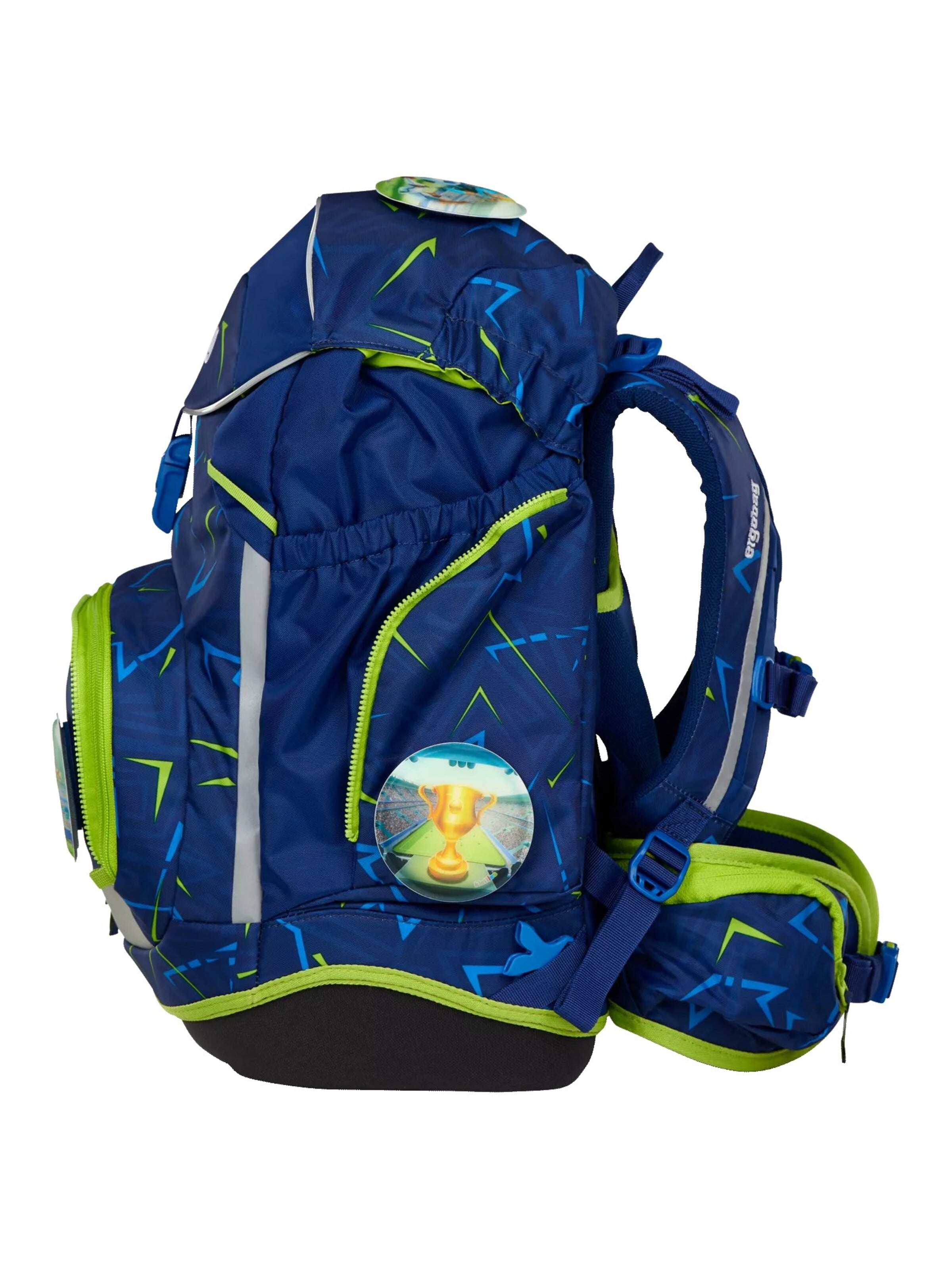 ergobag Backpack 'Schulranzen-Set pack Set' in Blue