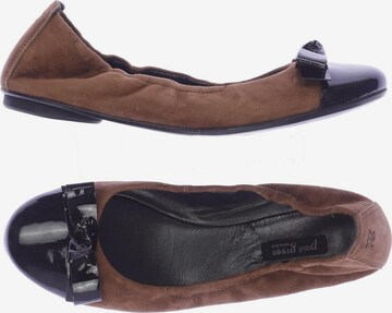 Paul Green Flats & Loafers in 37,5 in Brown: front