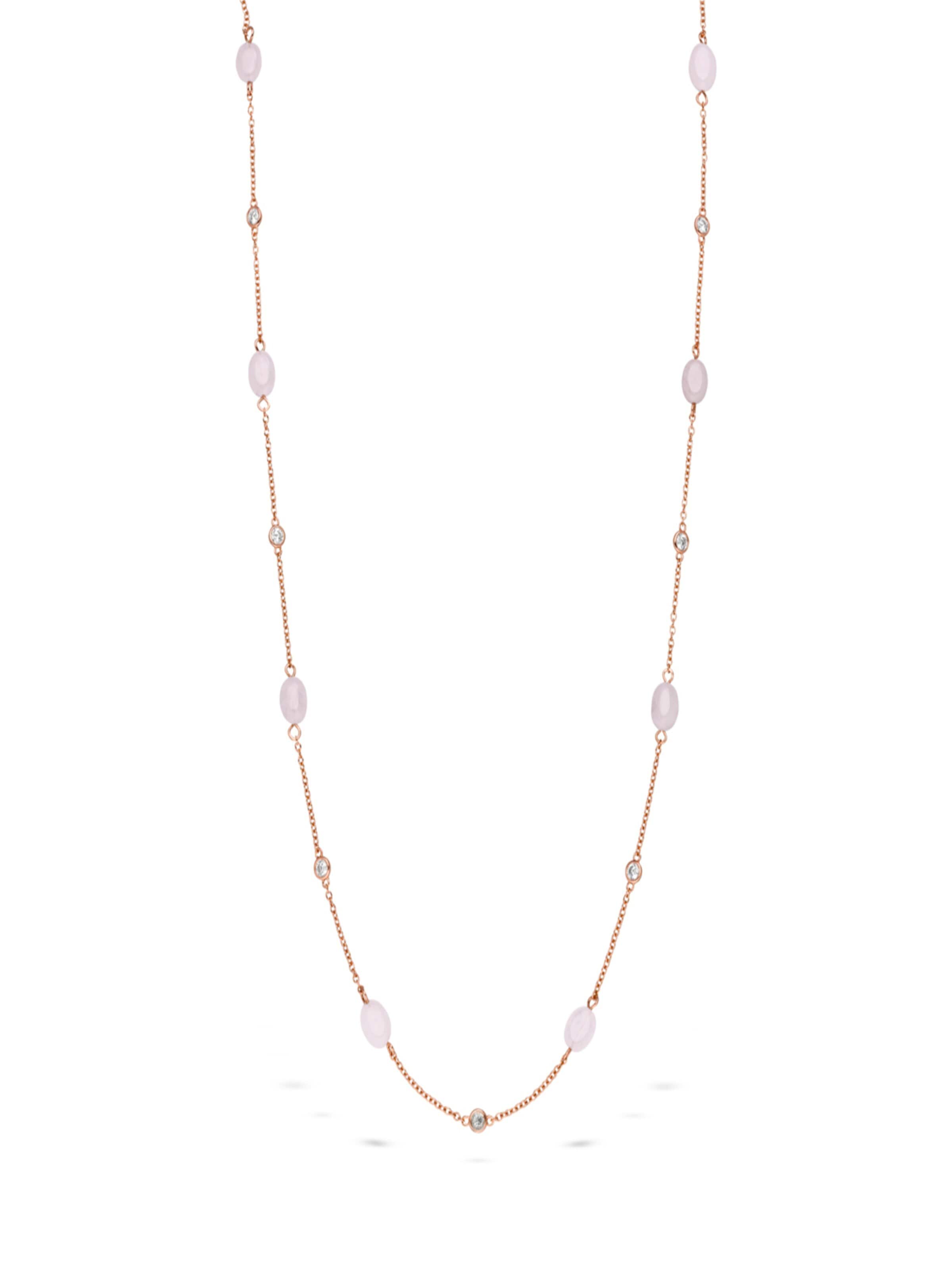 Fiocco Jewelry Kette 'Bloomy'‌‌‌‌‌‌‌‌ in Gold: Vorderseite