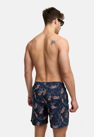 Shorts de bain 'Tonios' INDICODE JEANS en noir