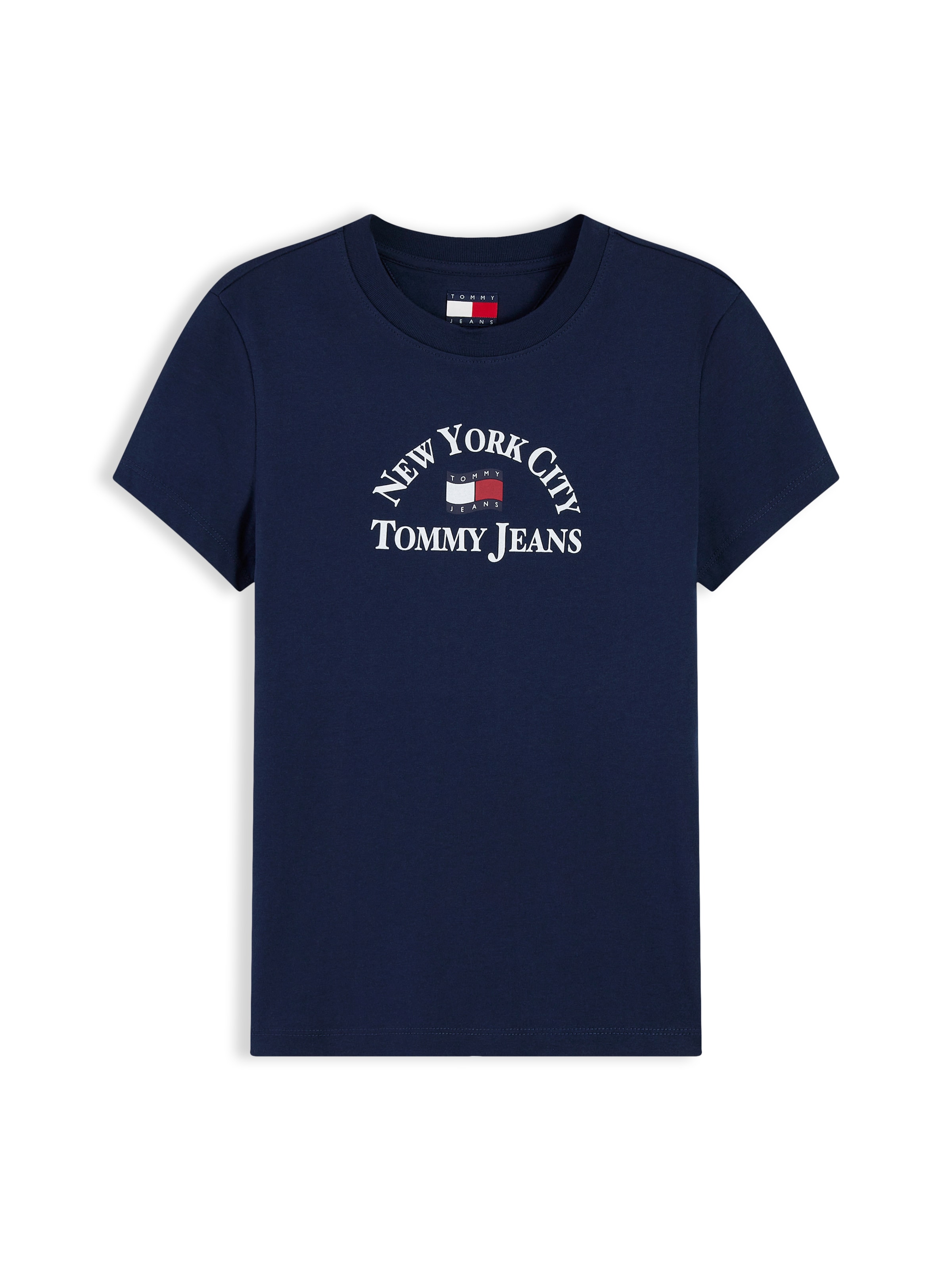 Tommy Jeans - Camisa em azul: frente