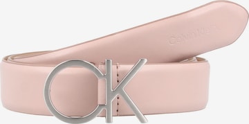 Calvin Klein Gürtel in Pink: predná strana