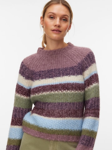 VERO MODA Svetr 'VMOSAKA' – modrá: přední strana