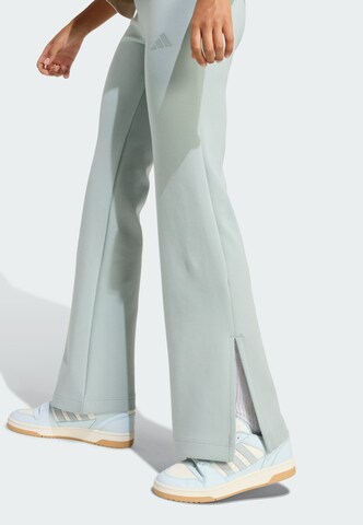 ADIDAS SPORTSWEARFlared/zvonoliki kroj Sportske hlače 'All Szn' - zelena boja