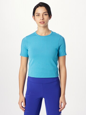 UNDER ARMOUR Functioneel shirt 'Rush' in Blauw: voorkant