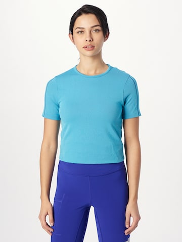 T-shirt fonctionnel 'Rush' UNDER ARMOUR en bleu : devant