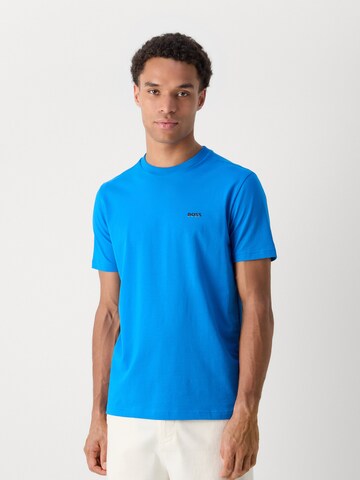 BOSS Póló - kék: elől