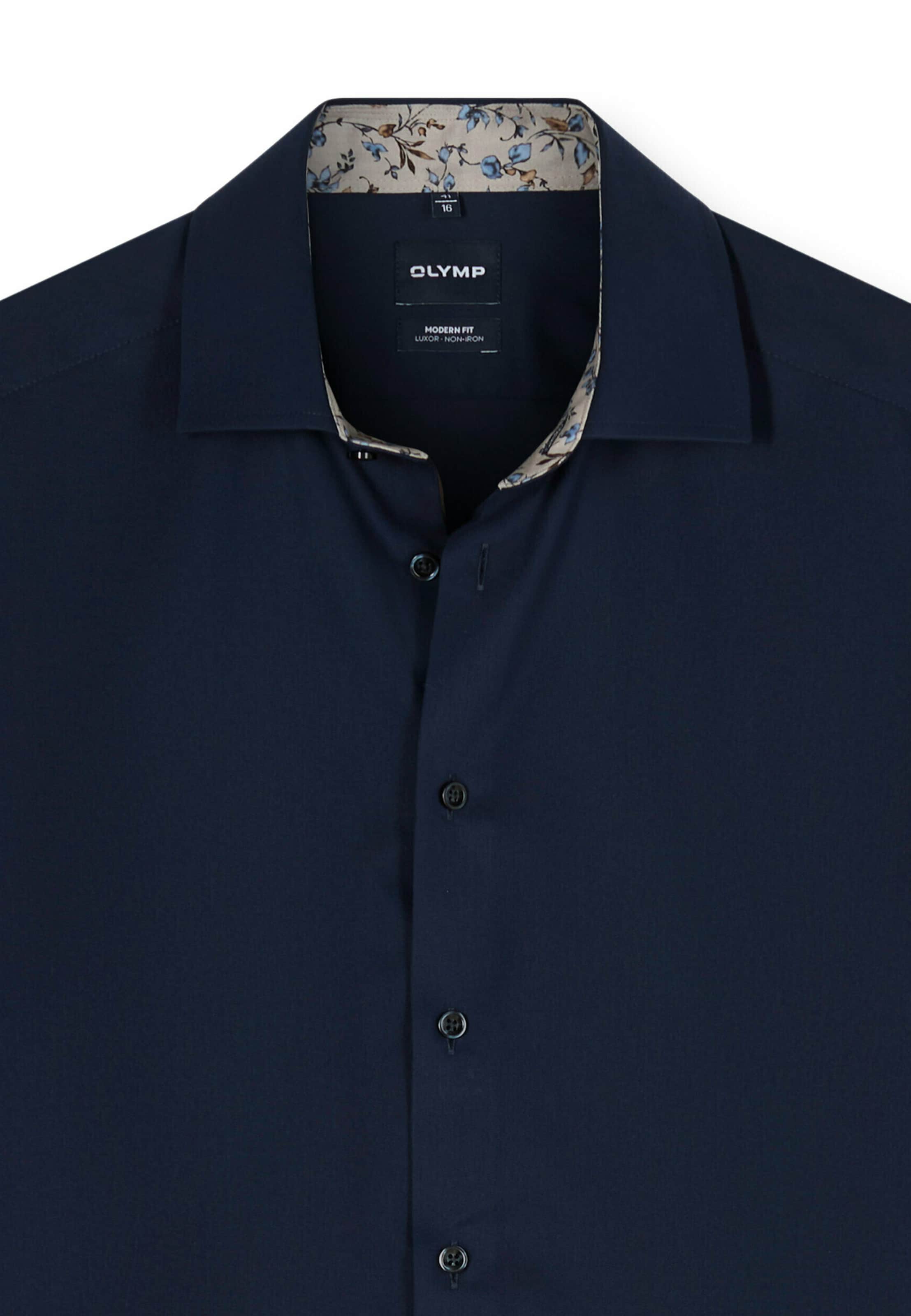 OLYMP Regular fit Button Up Shirt in Blue