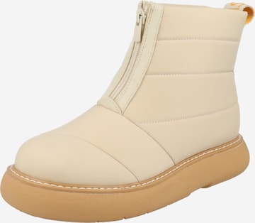 TOMS Boots 'ALPARGATA MALLOW PUFFER' in Beige: front