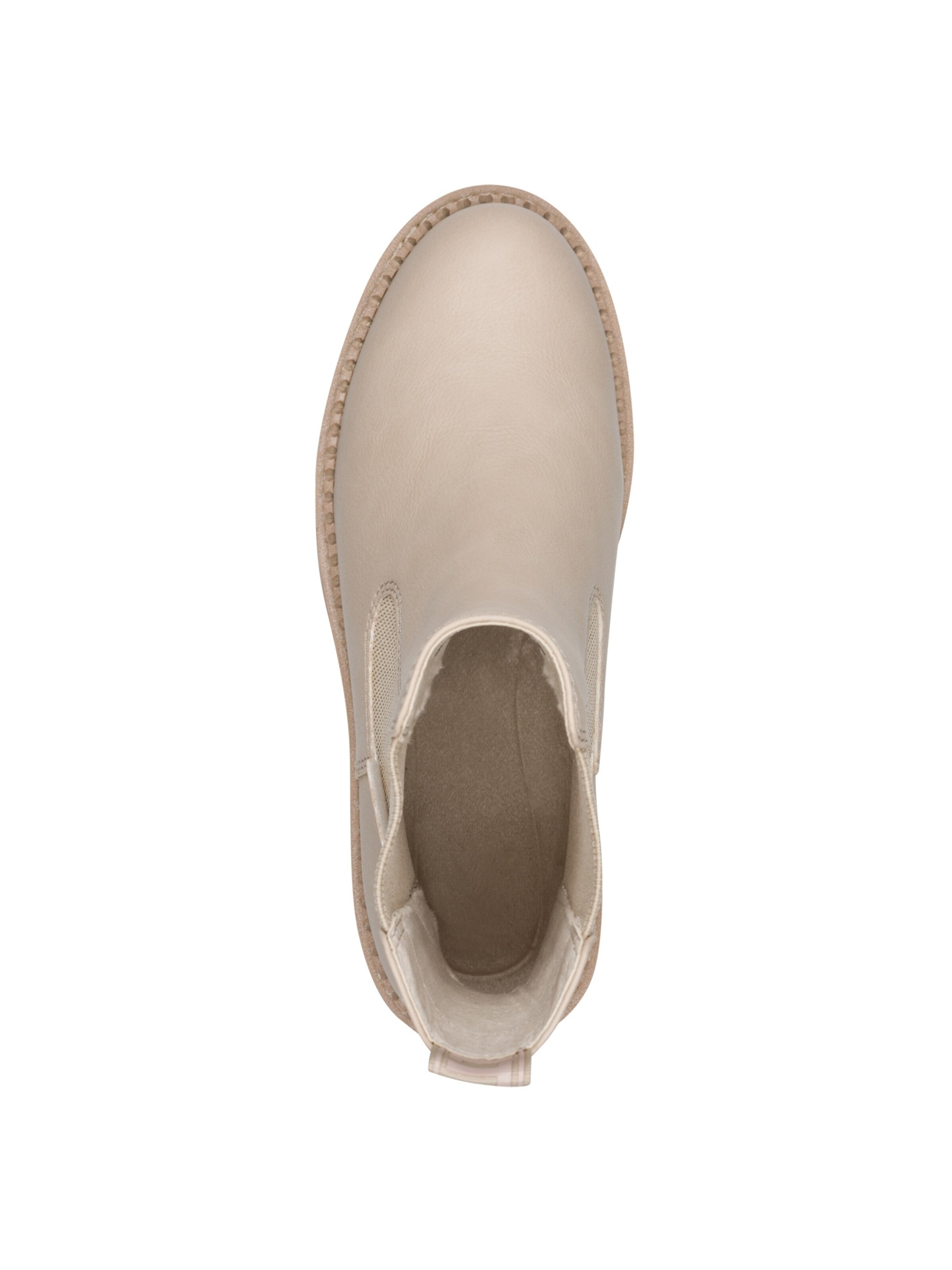 Tamaris Chelsea boots in Beige