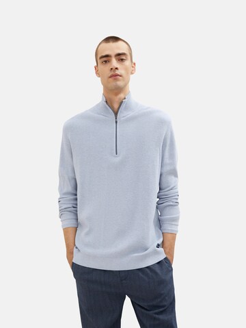 TOM TAILOR Sweater in Blue: front