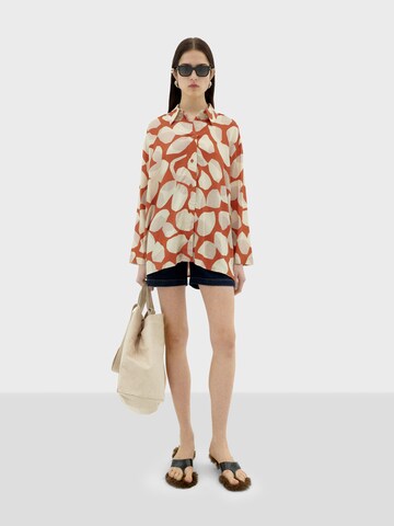 Thinking MU - Blusa ' AVA ' em vermelho