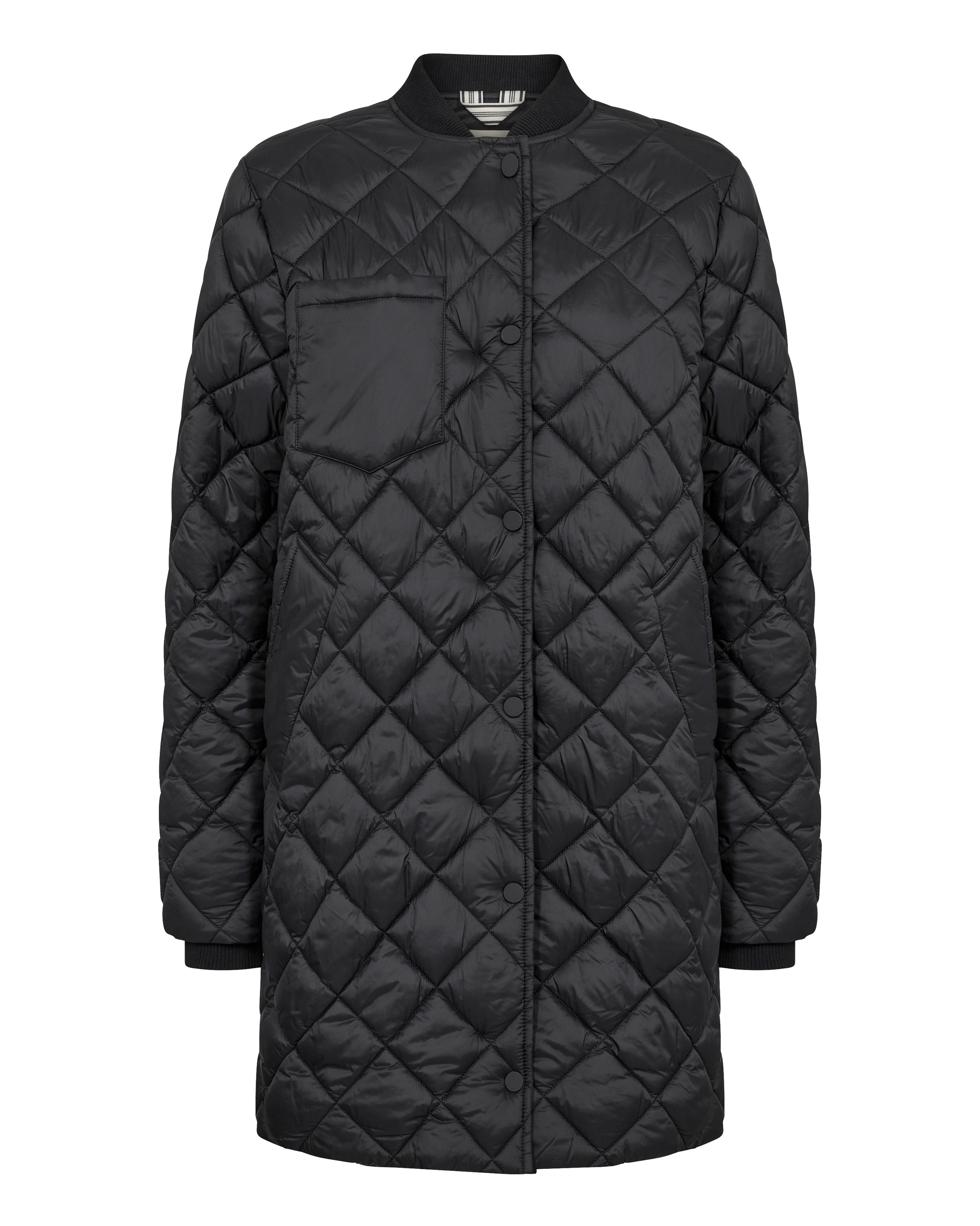 Part Two Tussenjas 'Lucca' in Zwart: voorkant